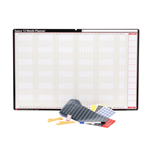 SASCO® DESK CALENDAR MONTH TO VIEW 210 X 180MM 2023 Independent
